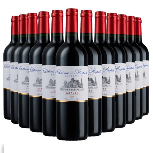 Case of 12 Chateau de Respide Bordeaux 75cl Red Wine